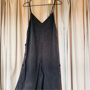 Patagonia Charcoal is wide leg cropped jumper